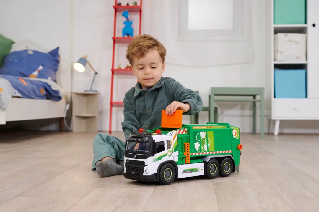 Dickie Toys Speelgoedvoertuig Grote Vuilniswagen 203749040 - Multi kleuren - afbeelding 6 van 6