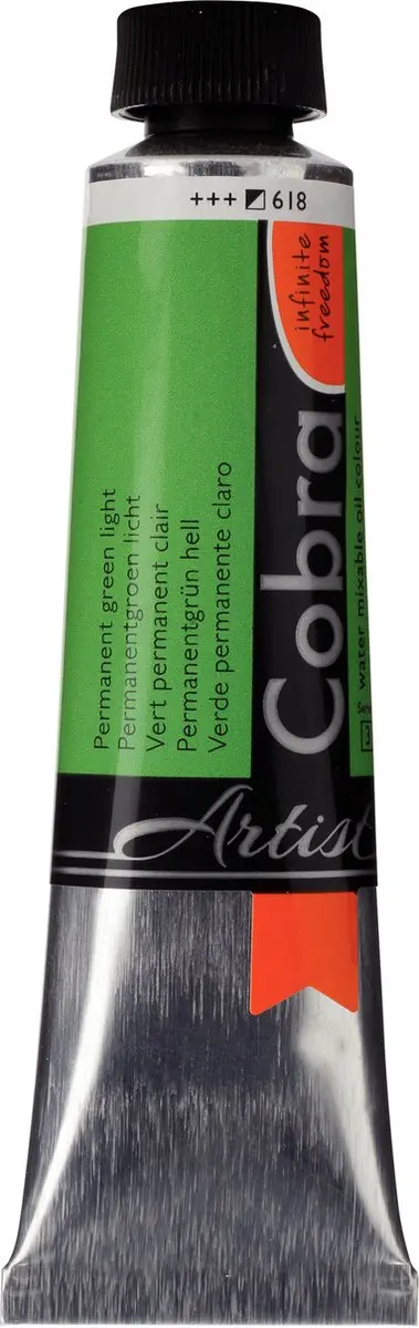 Cobra Olieverf Permanentgroen Licht 40ml