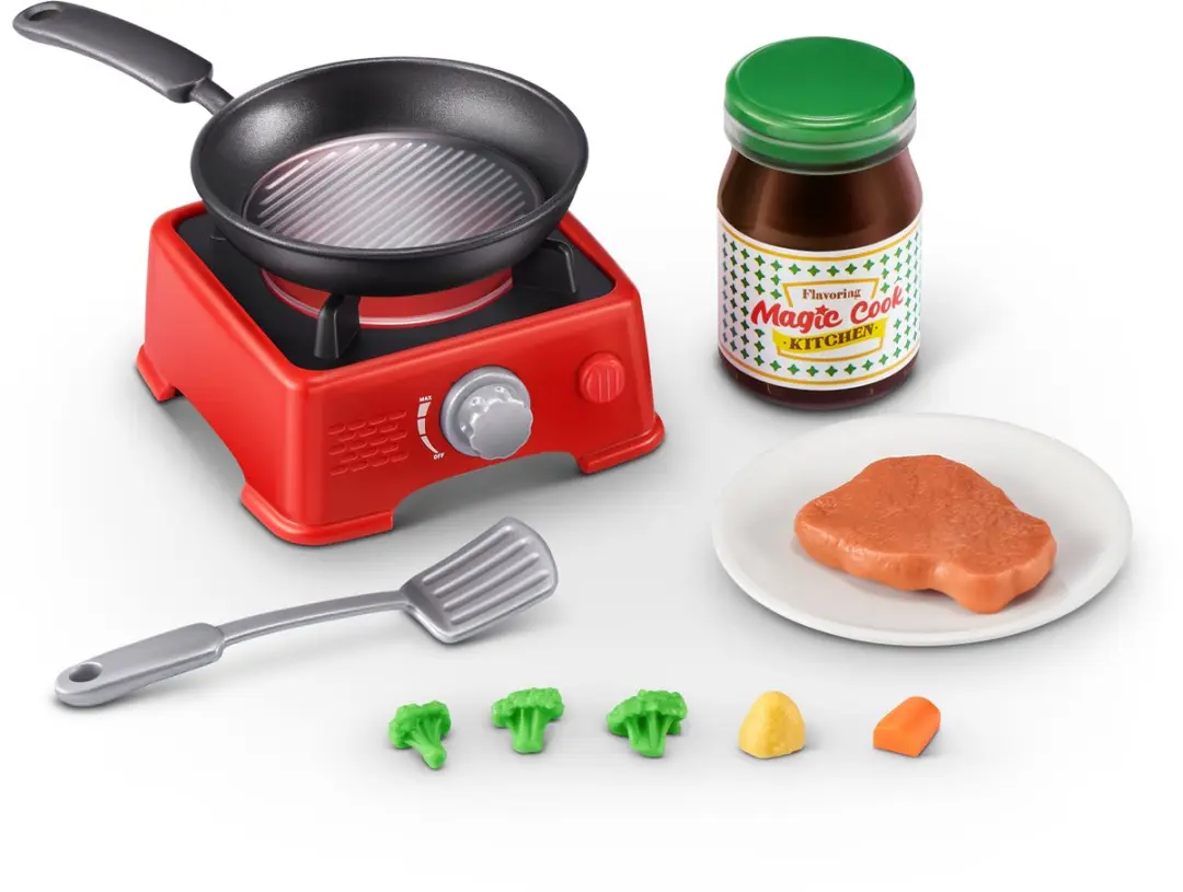 ZURU Mini Brands Magic Cook Kitchen Capsule Steak - Meerkleurig