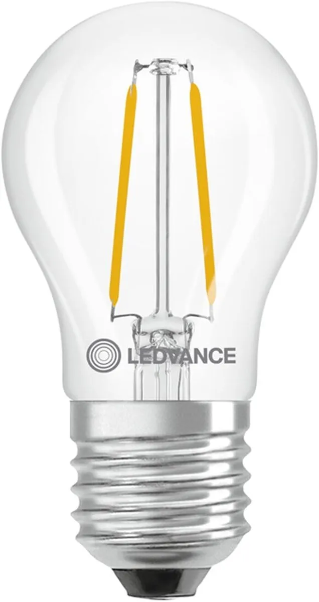 LEDVANCE LED Classic P45 Filament E27 1W 136lm 2700K