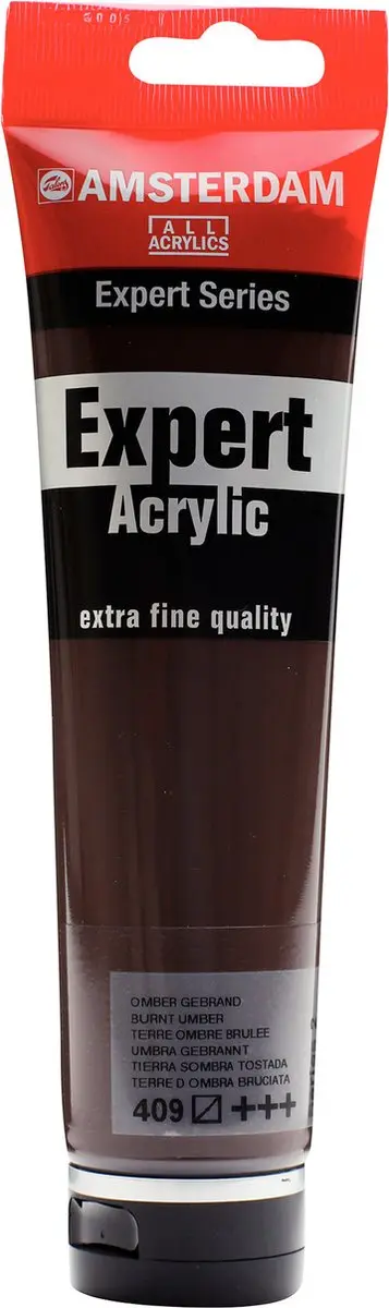 Amsterdam Acrylverf Expert 409 Omber Gebrand 150ml