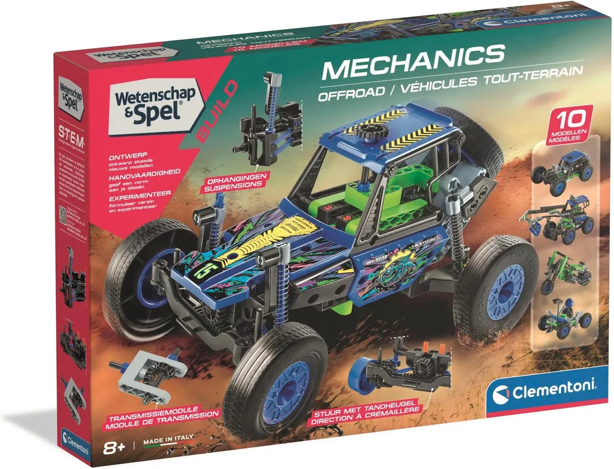 Clementoni Mechanics Off Road Automodel Kit