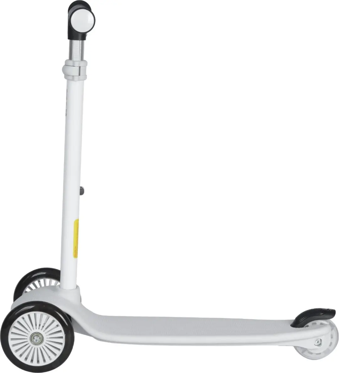 Eco Toys Robbie Kinderstep - 3 Wielen - Wit/Zwart