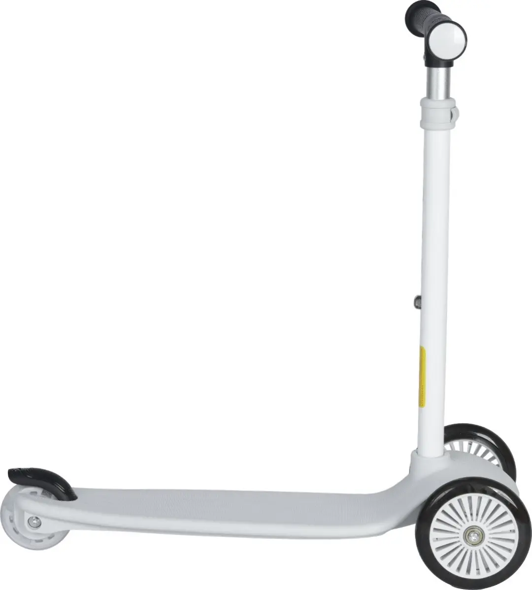Eco Toys Robbie Kinderstep - 3 Wielen - Wit/Zwart