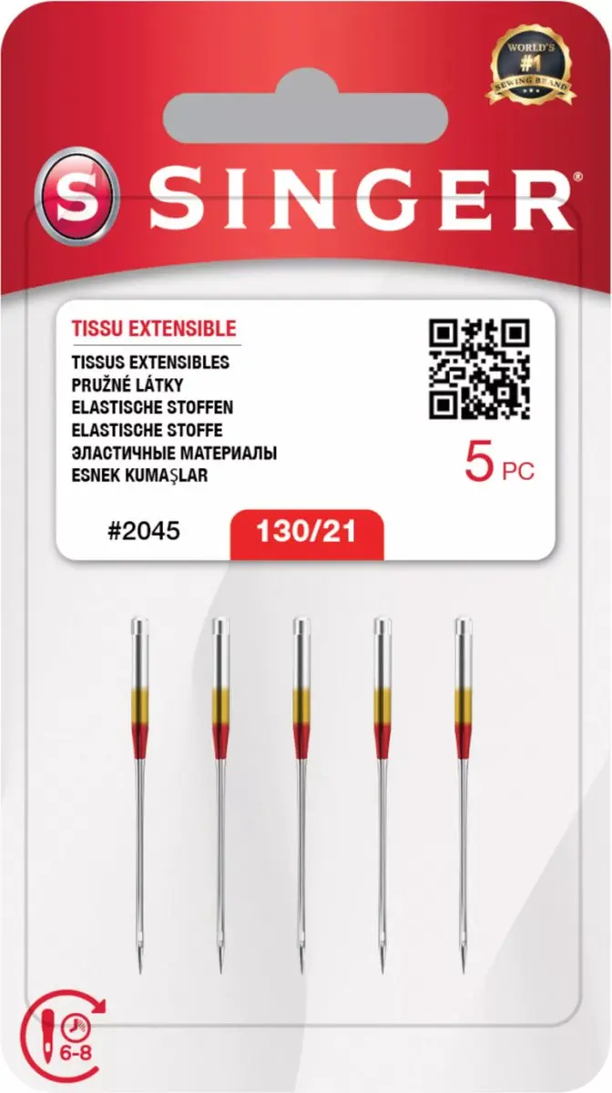 Singer Stretch 2045 Naalden - 5 Stuks