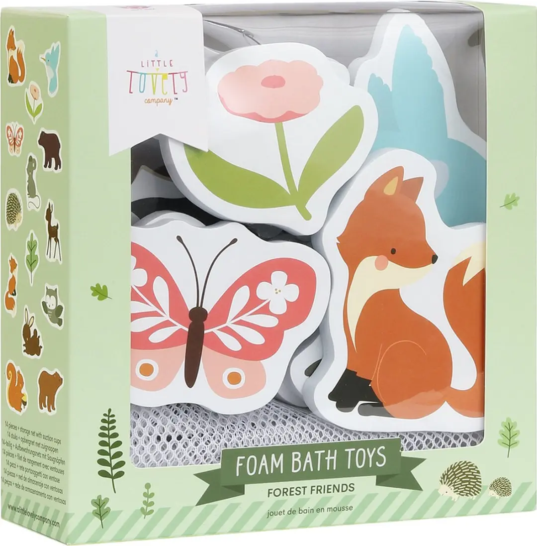 A Little Lovely Company Foam Badspeelgoed Bosvriendjes BTFOFO16