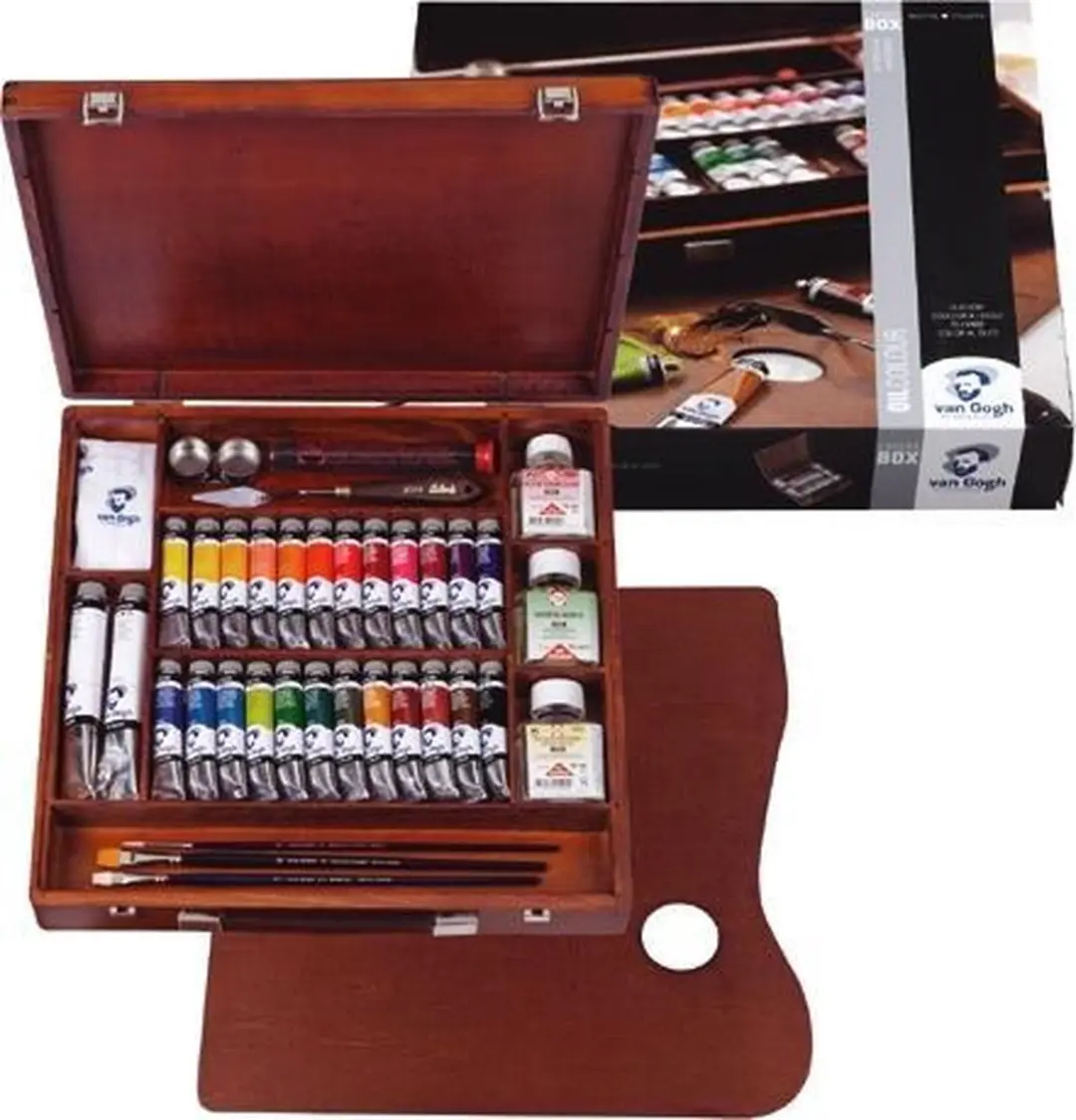 Van Gogh Olieverf Expert Kist - 24x20ml + 2x60ml + Accessoires