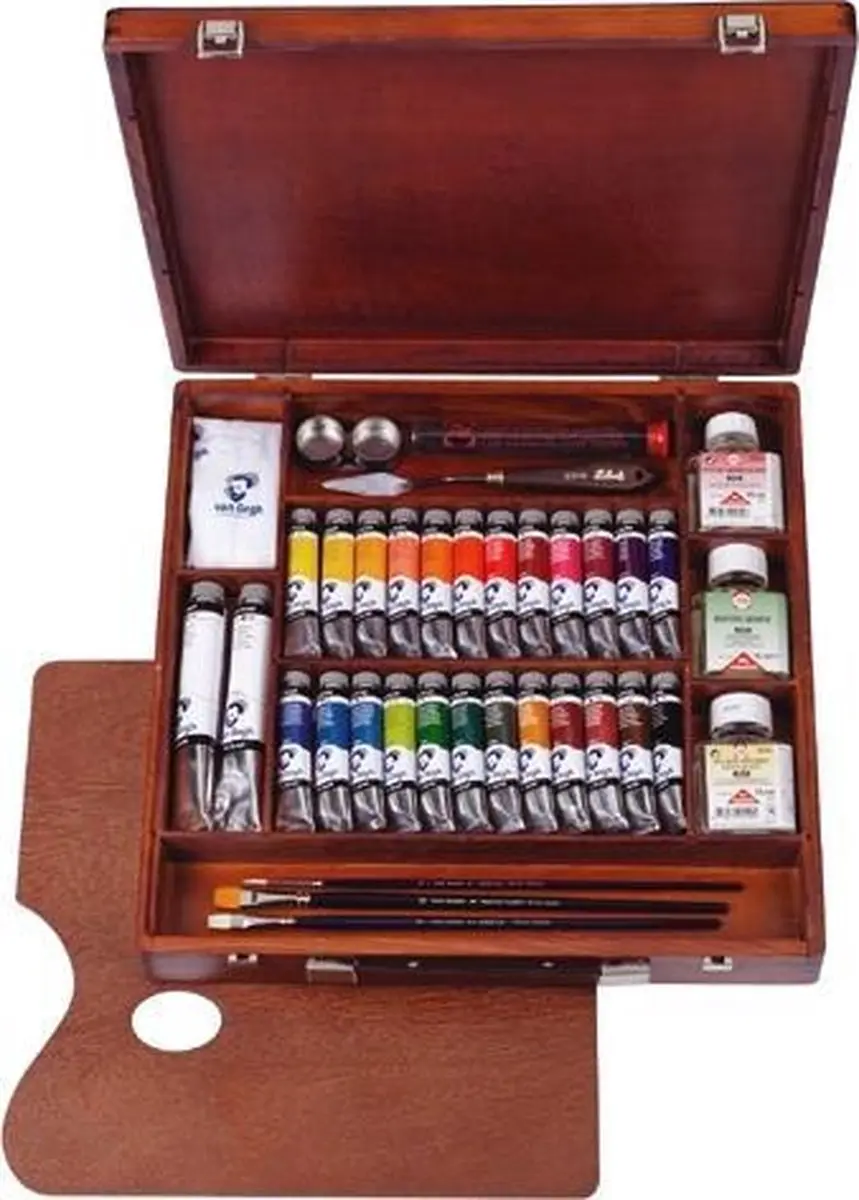 Van Gogh Olieverf Expert Kist - 24x20ml + 2x60ml + Accessoires