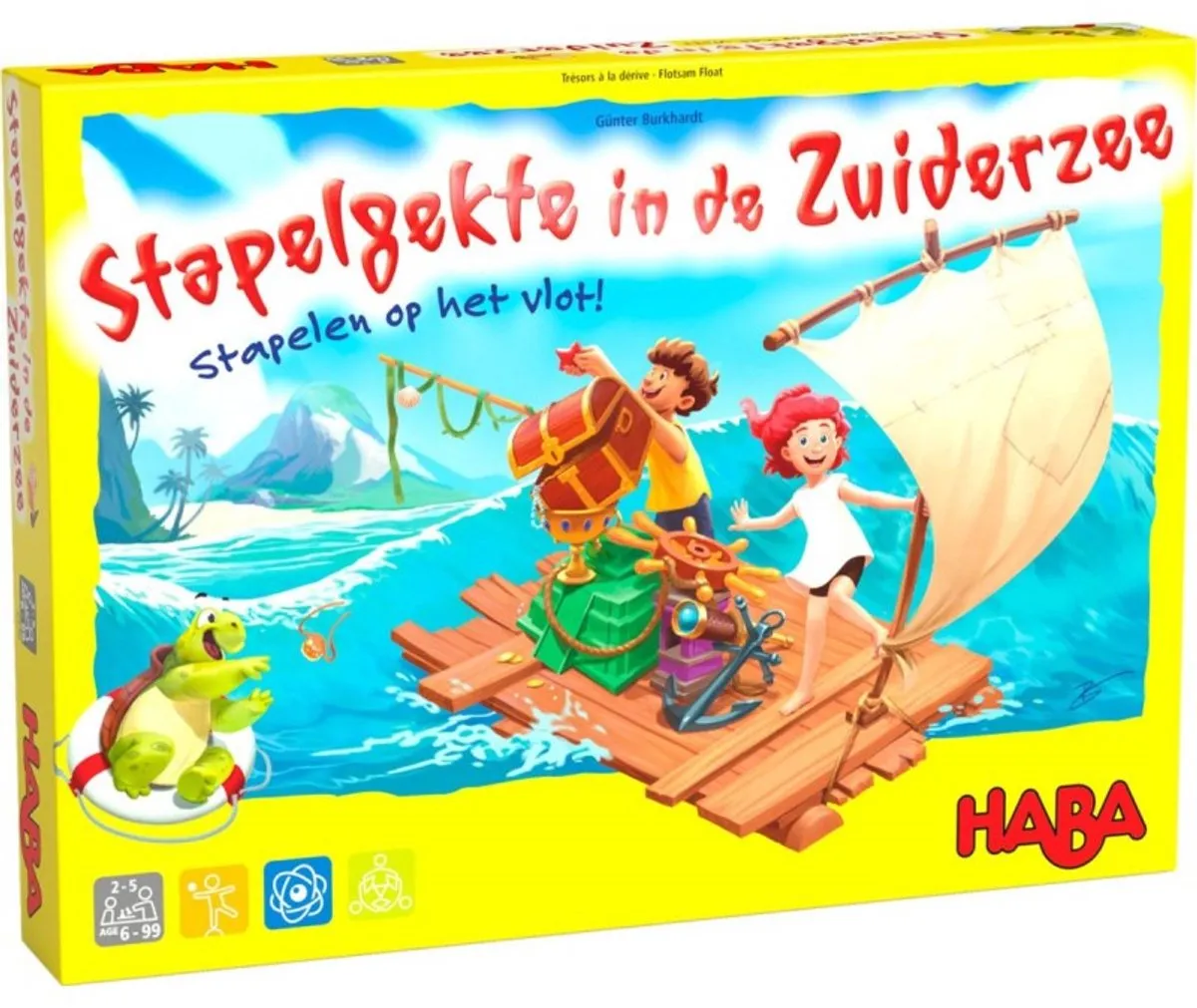 HABA Stapelgekte Zuiderzee Behendigheidsspel 306701 - 2-5 Spelers
