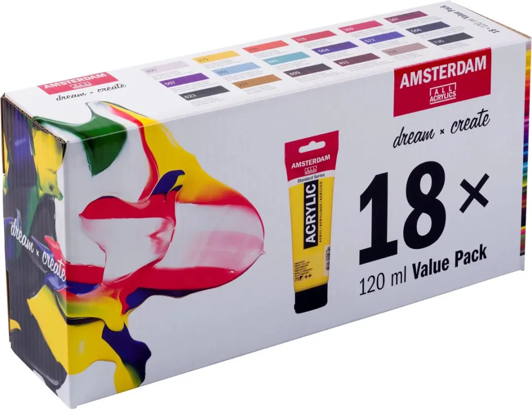 Royal Talens Amsterdam Acrylverf 18x120ml
