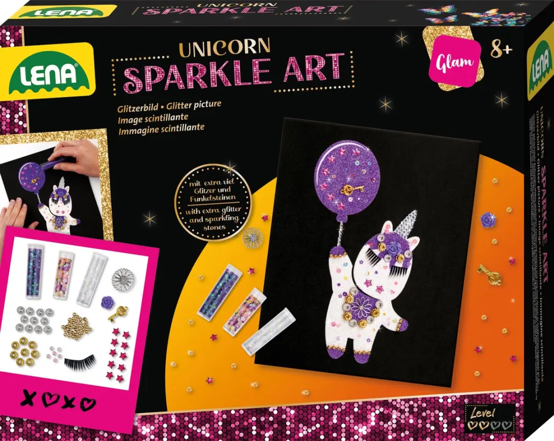 Lena Unicorn Sparkle Art Knutselset