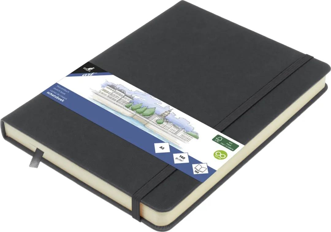 Kangaro K-861225 Schetsboek A5 Cold Grey