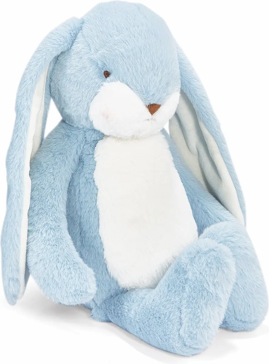 Bunnies By The Bay Floppy Nibble Knuffel - 44cm - Blauw - afbeelding 6 van 6