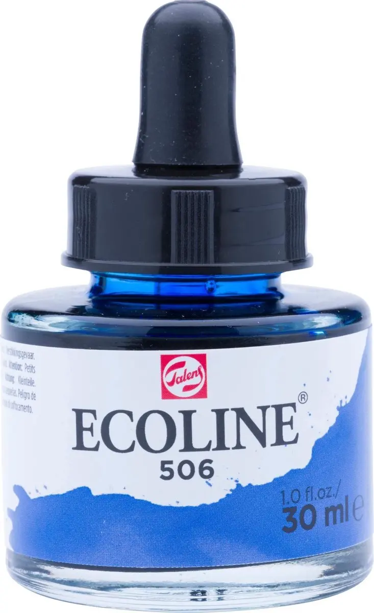 Ecoline 506 Ultramarijn Donker 30ml