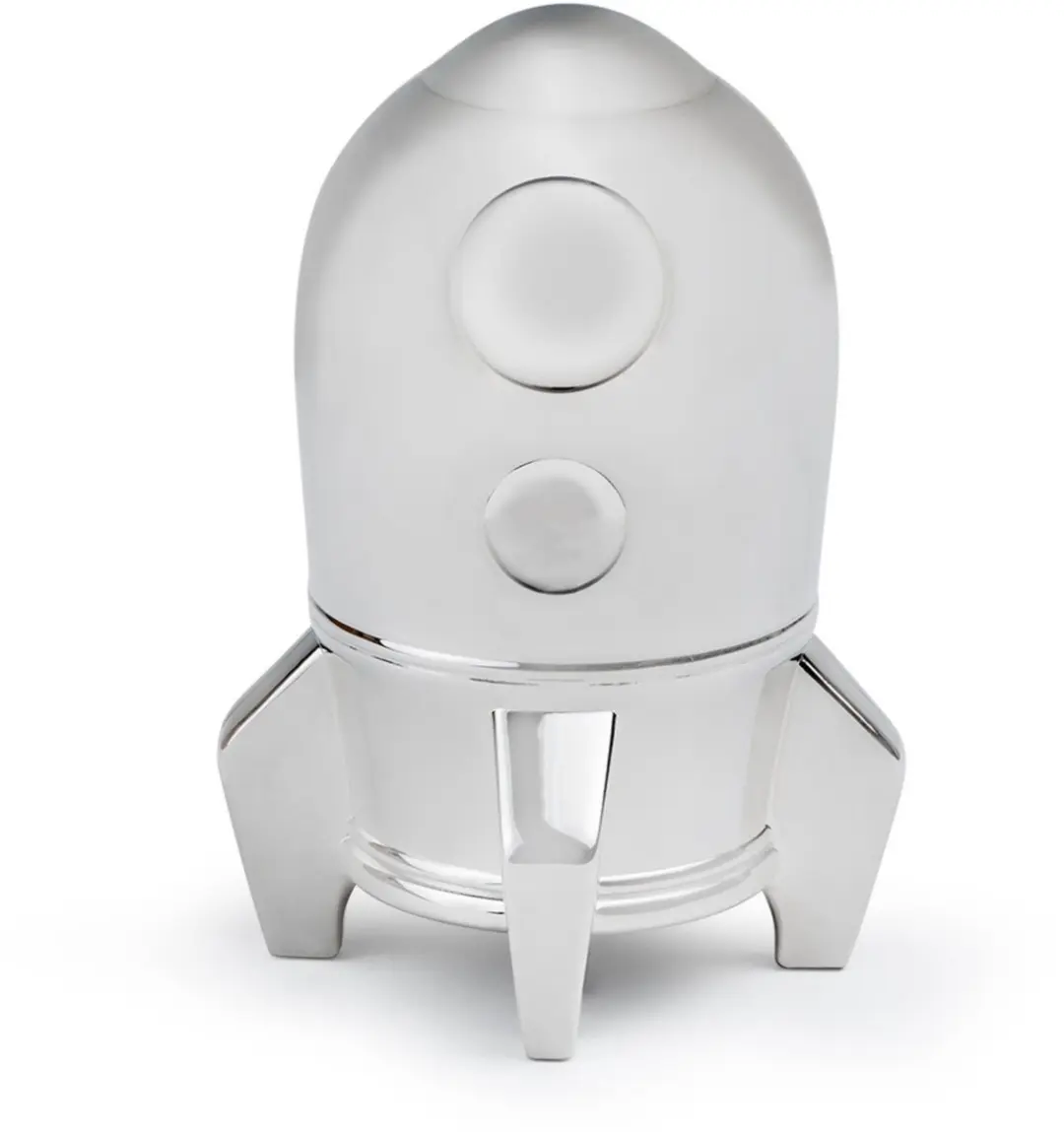 Zilverstad Spaarpot Spaceshuttle