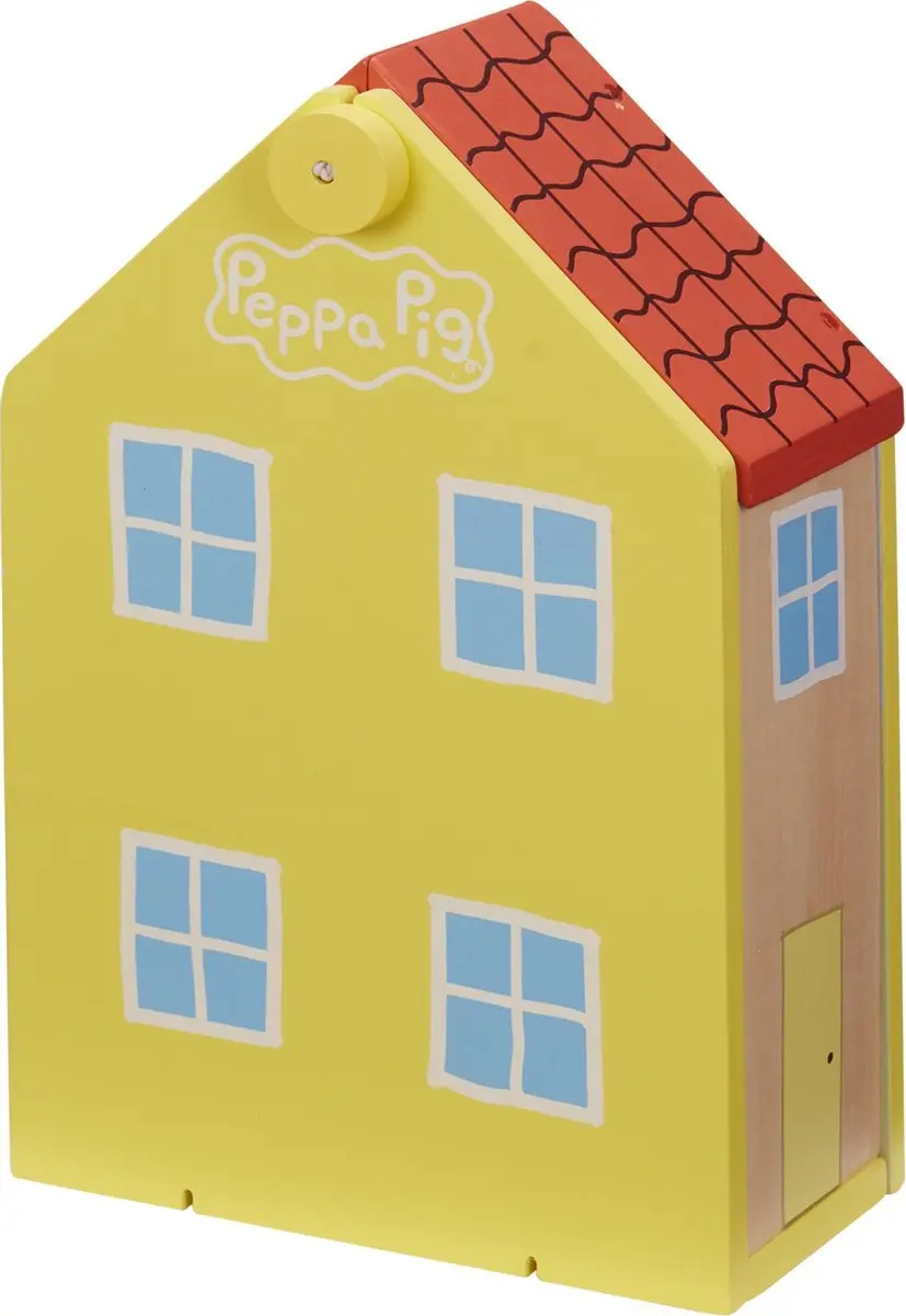 Peppa Pig Houten Poppenhuis 37217 - Speelfiguur - Geel
