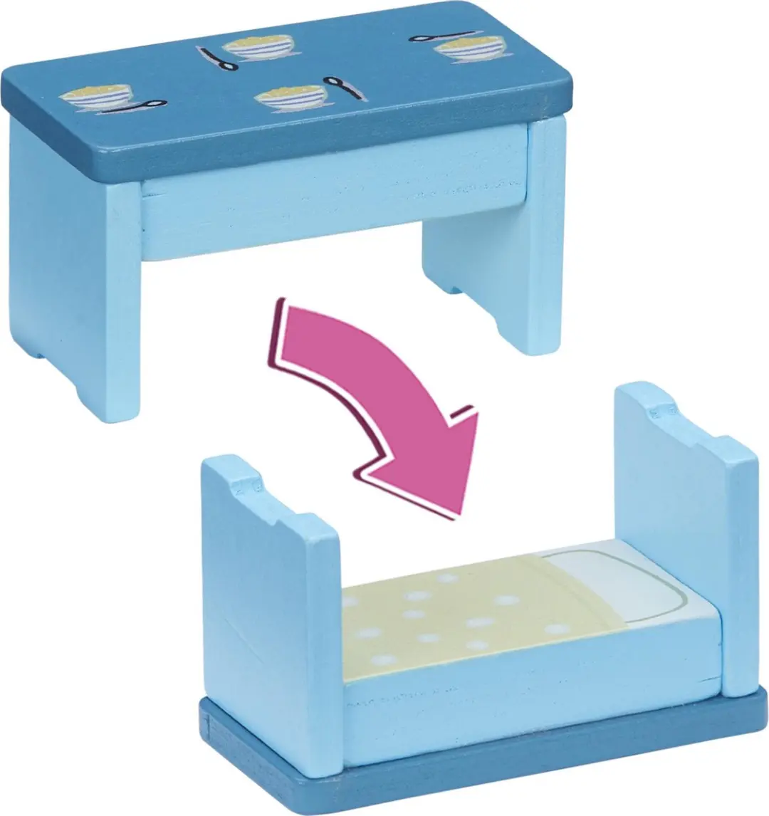 Peppa Pig Houten Poppenhuis 37217 - Speelfiguur - Geel