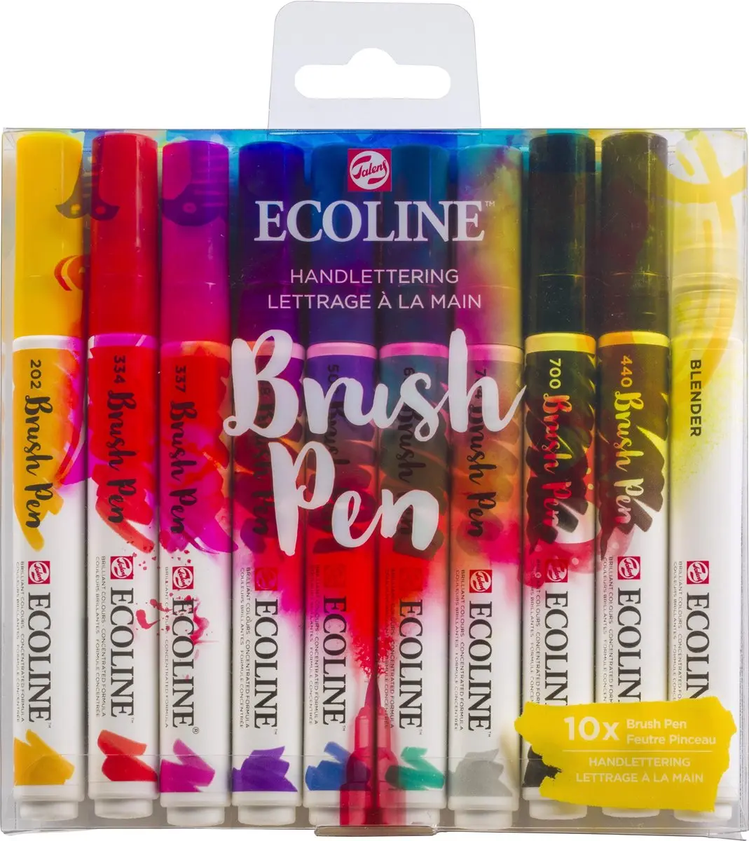 Ecoline Brush Pen Set Handlettering