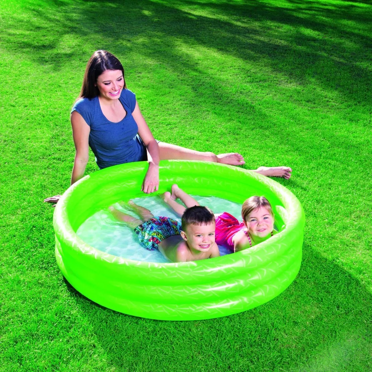 Bestway Kinderzwembad Play 102x25cm - Groen