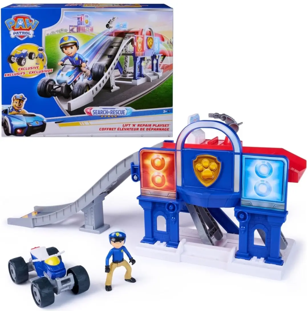 PAW Patrol Search & Rescue Lift 'N' Repair Speelset 76cm - 2017705