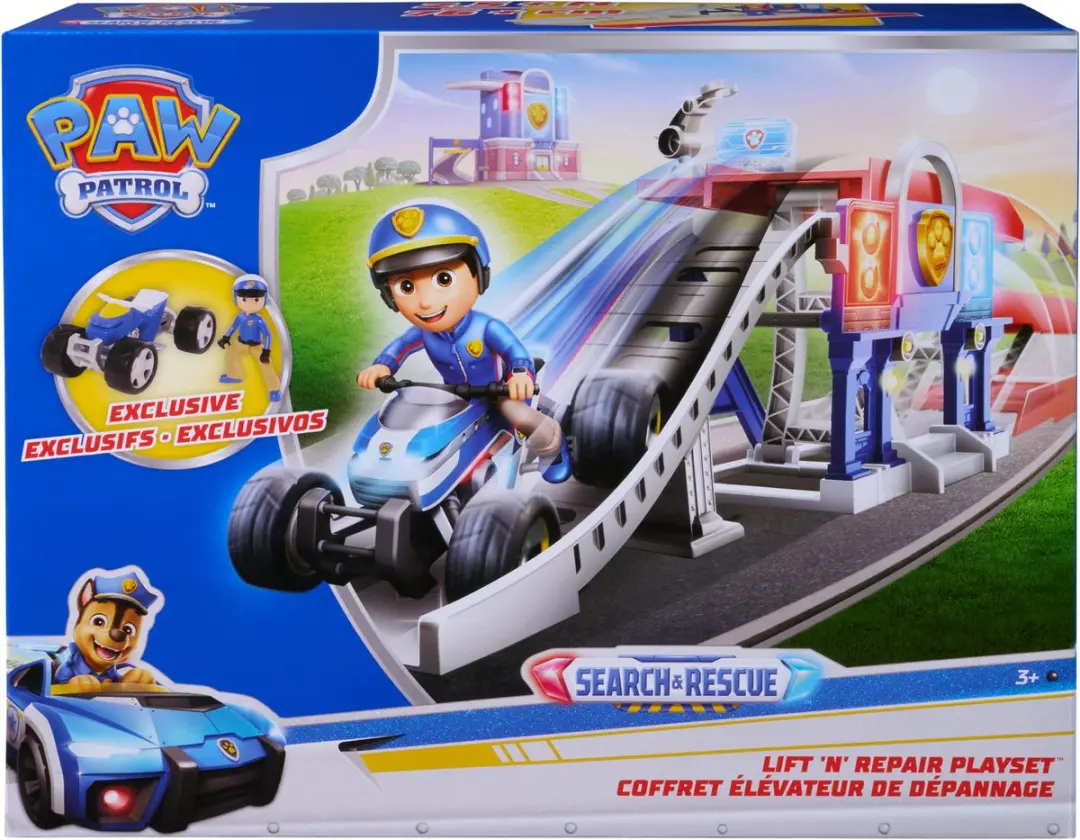 PAW Patrol Search & Rescue Lift 'N' Repair Speelset 76cm