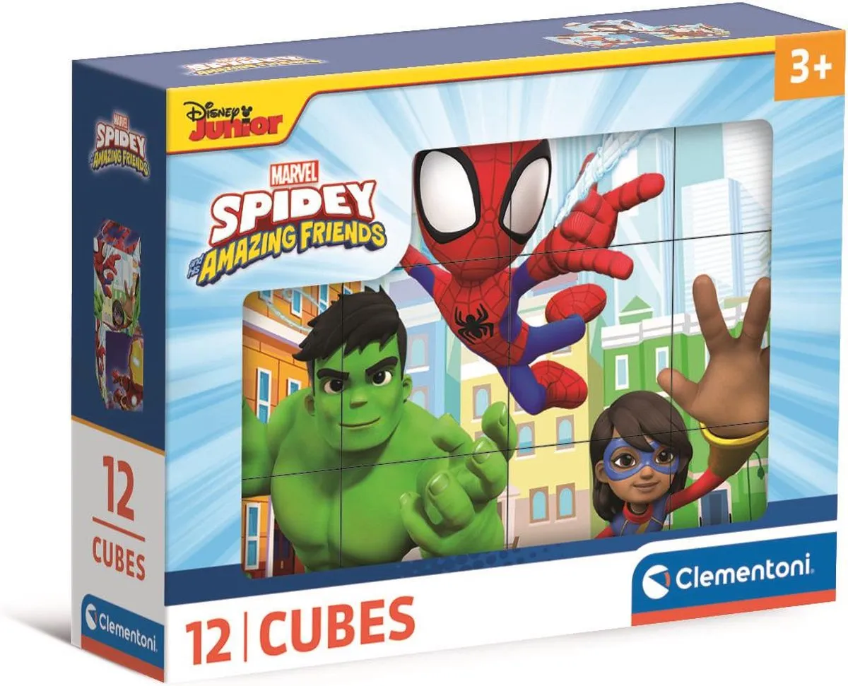 Clementoni Spidey and his Amazing Friends 12-delige Puzzel - 3 jaar