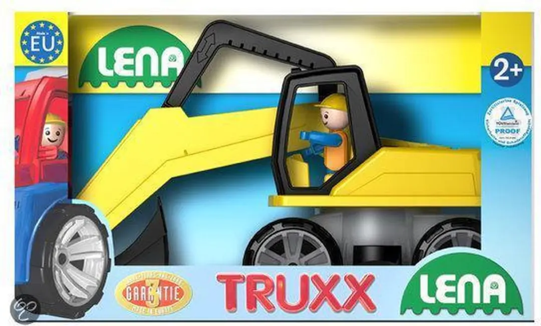 Lena Truxx Jongens Graafmachine SM04411 - Geel/Zwart