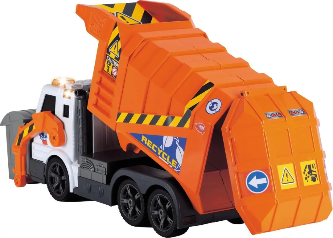 Dickie Toys Vuilniswagen 46cm MPN 203308369 - Speelgoedvoertuig - afbeelding 6 van 6