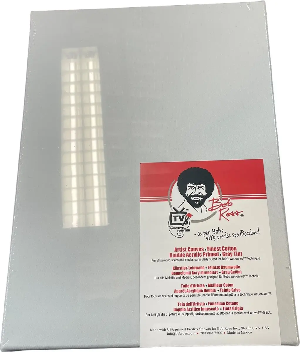 Bob Ross Canvas 40x50cm