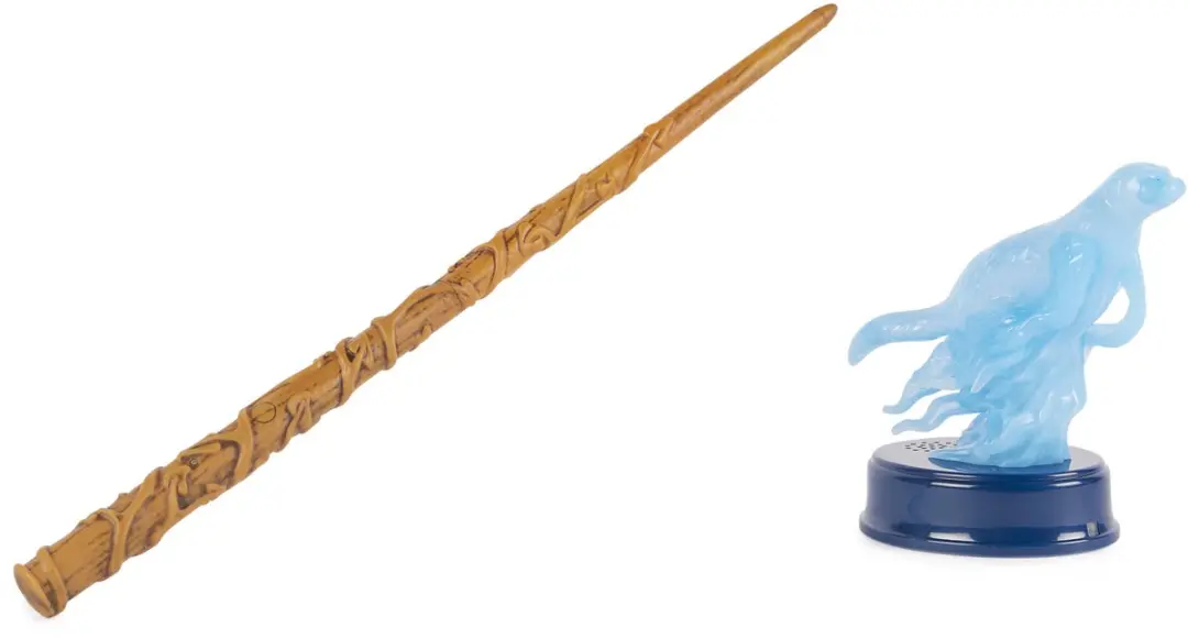 Spin Master Harry Potter Hermelien Griffel Toverstaf 33cm - Patronus & Otter - 3x AAA