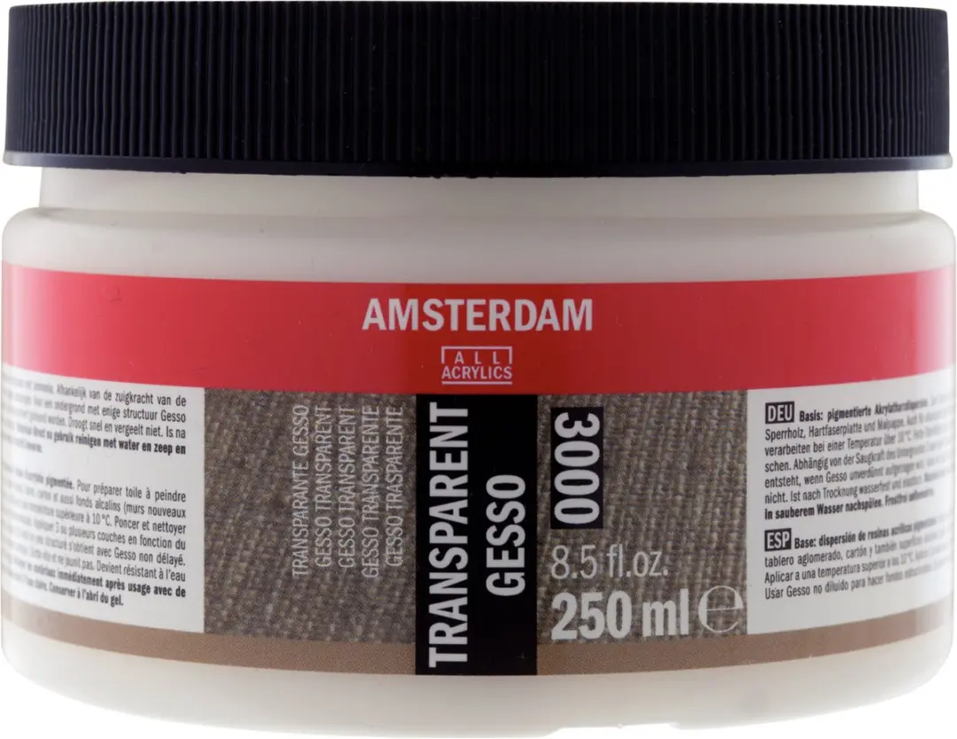 Royal Talens Gesso Transparant Amsterdam 250ml