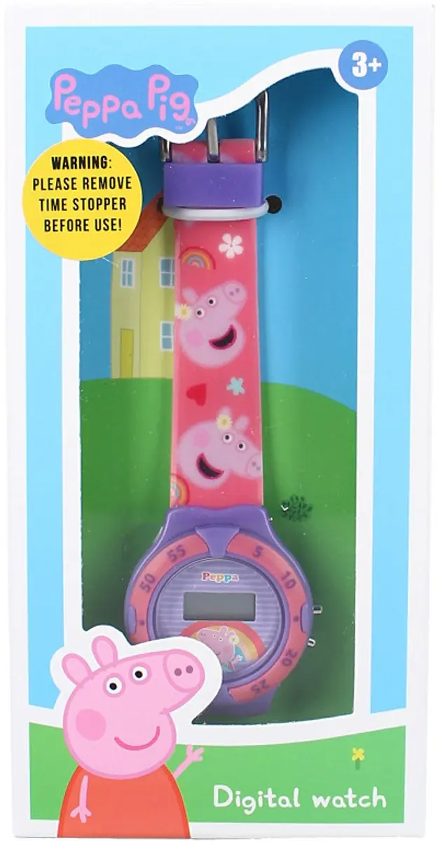 Peppa Pig Horloge - Roze