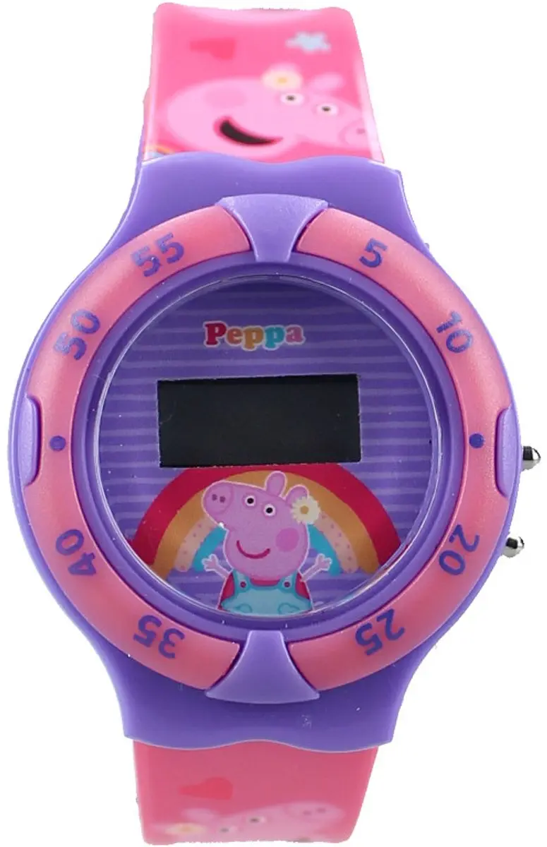 Peppa Pig Horloge - Roze