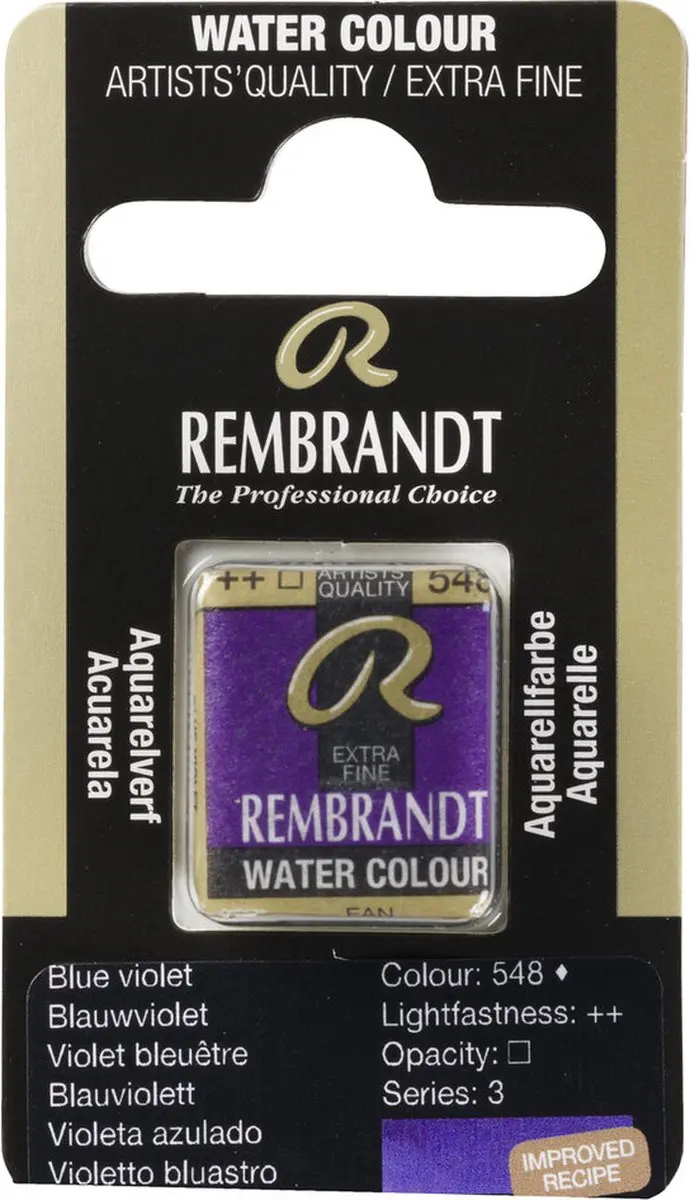 Rembrandt Watercolor Napjes Blue Violet 120 Stuks
