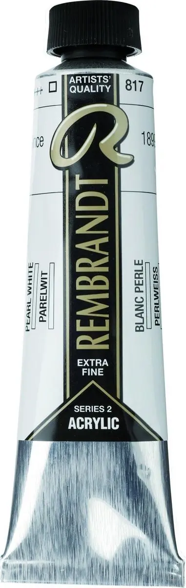 Rembrandt Acryl Pearl White 40ml
