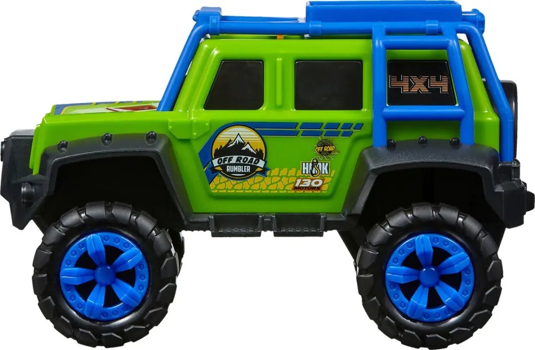 NIKKO Road Rippers Off Road Rumbler Speelgoedauto - Groen - 3x AAA - afbeelding 6 van 6