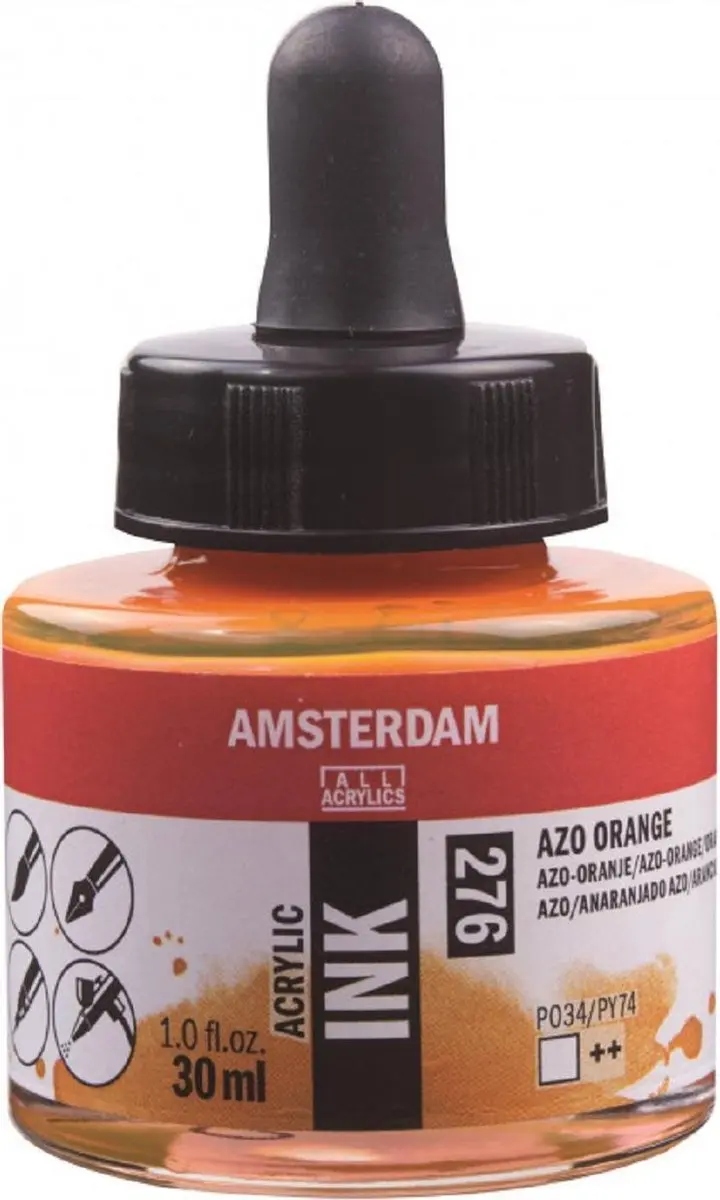Amsterdam Acrylic Inkt Fles 30ml