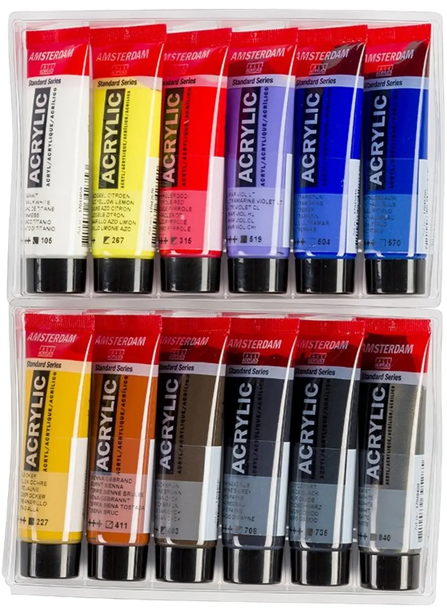 Amsterdam Standard Series Acrylverf Urban Landschapset - 12 Kleuren 20ml