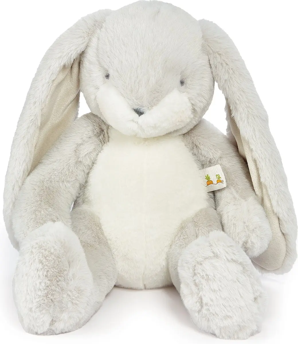 Bunnies By The Bay Nibble Knuffelkonijn - 38cm - Grijs