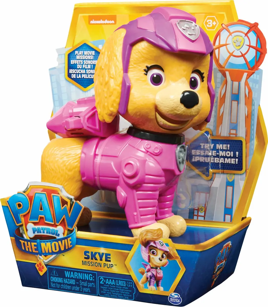 PAW Patrol Skye Actiefiguur 15cm