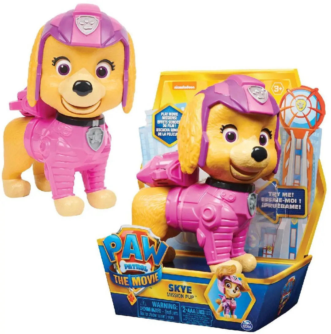 PAW Patrol Skye Actiefiguur 15cm - MPN 6063715 - Met geluid
