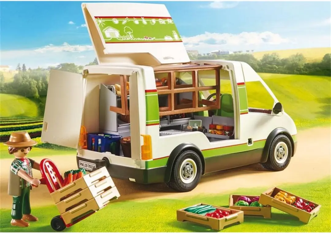 Playmobil Country Marktkraamwagen 70134 - Multicolor