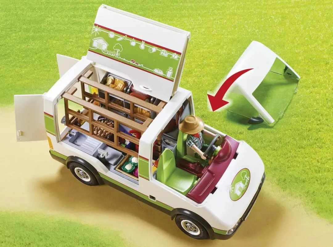 Playmobil Country Marktkraamwagen 70134 - Multicolor