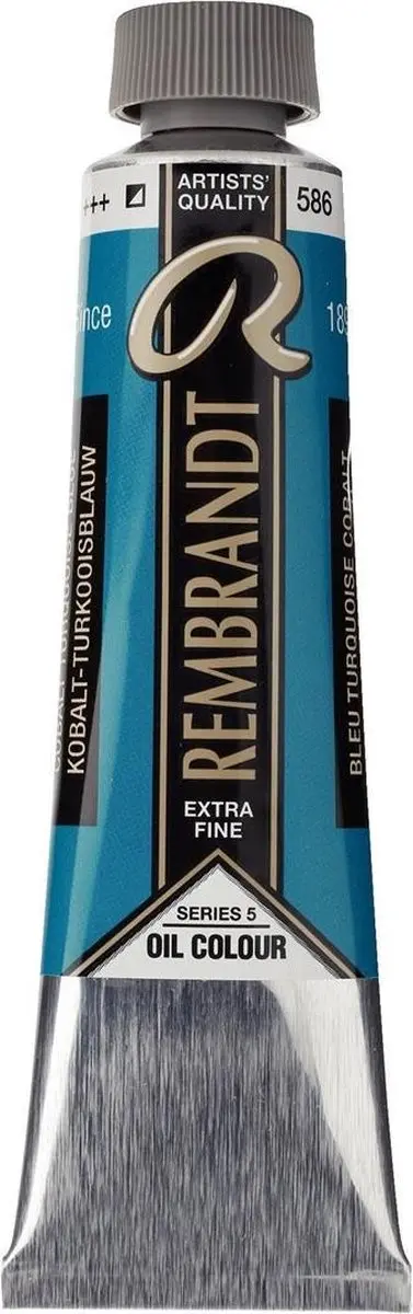 Rembrandt Olieverf Tube Kobalt-Turkooisblauw 40ml