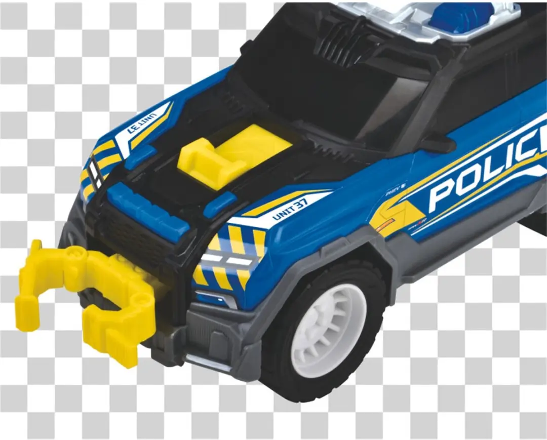 Dickie Toys Politie SUV Politiewagen Drone Licht & Geluid 203306022 - Blauw/Zwart - afbeelding 6 van 6
