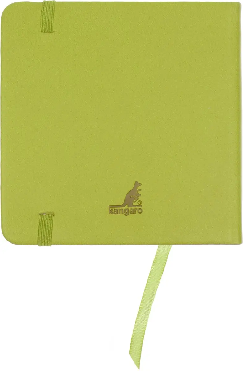 Kangaro Schetsboek 80 Pagina's 12x12cm - Lime Green - afbeelding 6 van 6