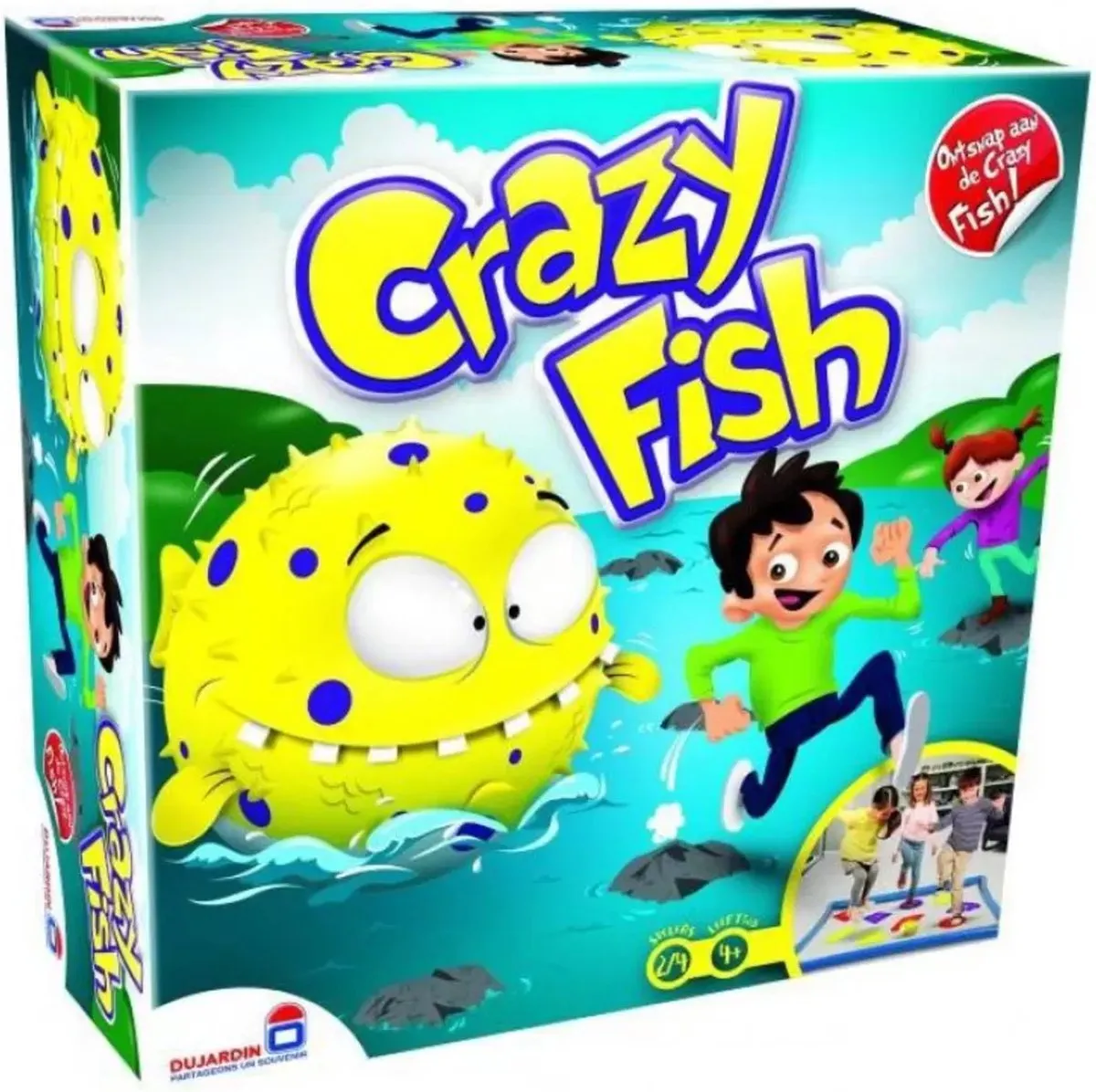 Asmodee Crazy Fish! Spel - 2 tot 4 Spelers