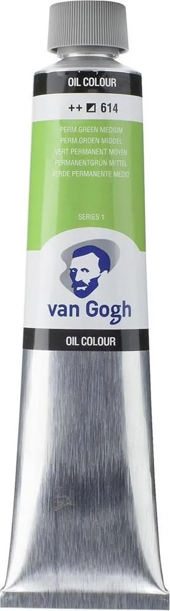 Van Gogh Olieverf Permanentgroen Middel 614 200ml