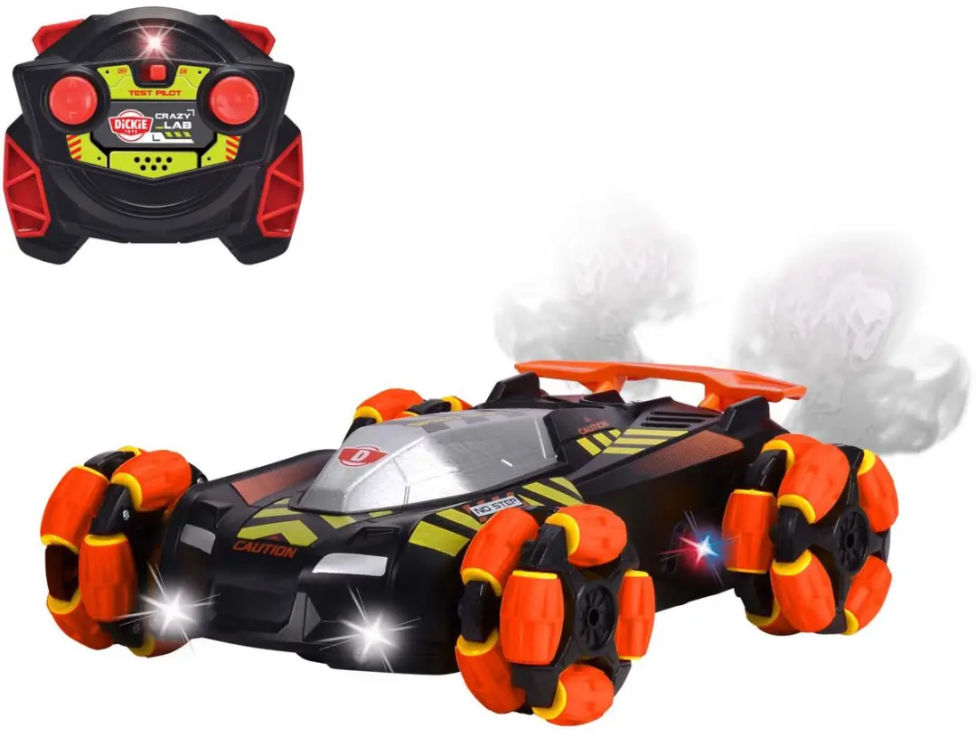 Dickie Toys Rc Area Drifter 201105012 Racewagen - Zwart/Rood/Geel