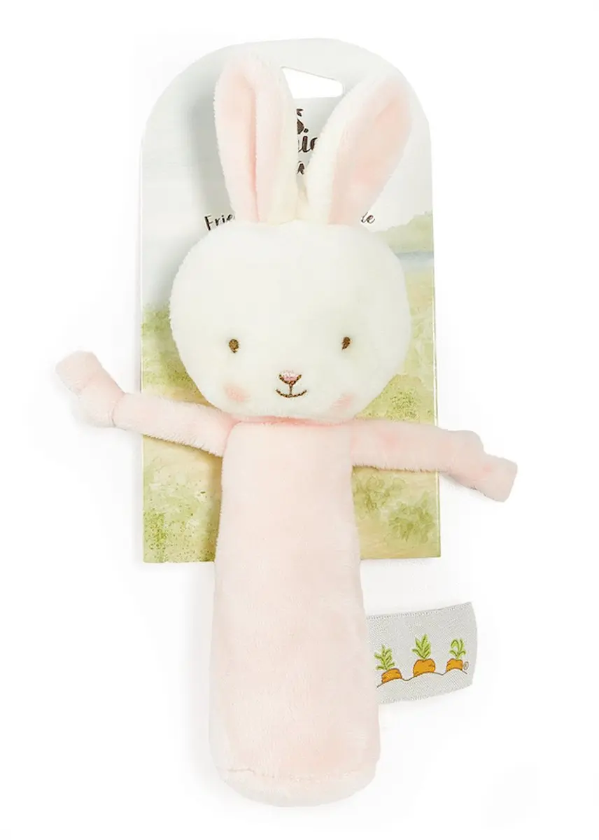 Bunnies By The Bay Rammelaar Konijn Roze - 15 cm